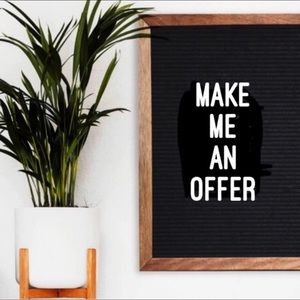 Reasonable Offers Accepted!